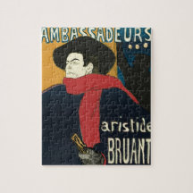 Embaixadores, Artistide Bruant, por Toulouse Lautr