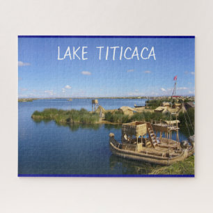 Quebra-cabeça embarcações de titicacá