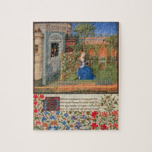 Quebra-cabeça Emilia na arte medieval do rosa