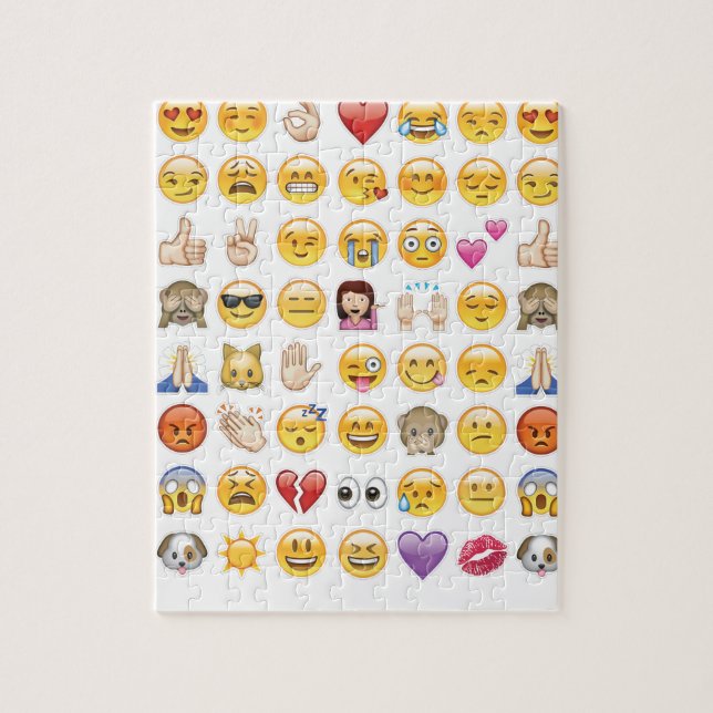 Quebra-cabeça emoji (Vertical)