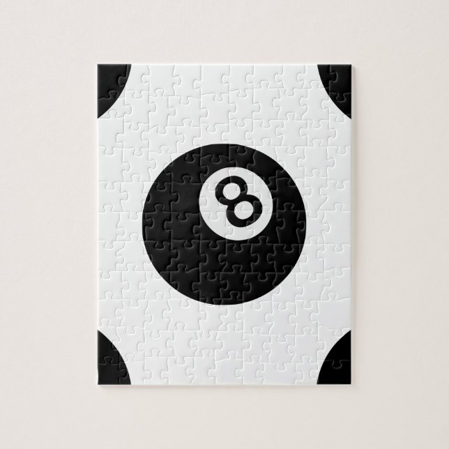 Quebra-cabeça emoji eight ball (Vertical)