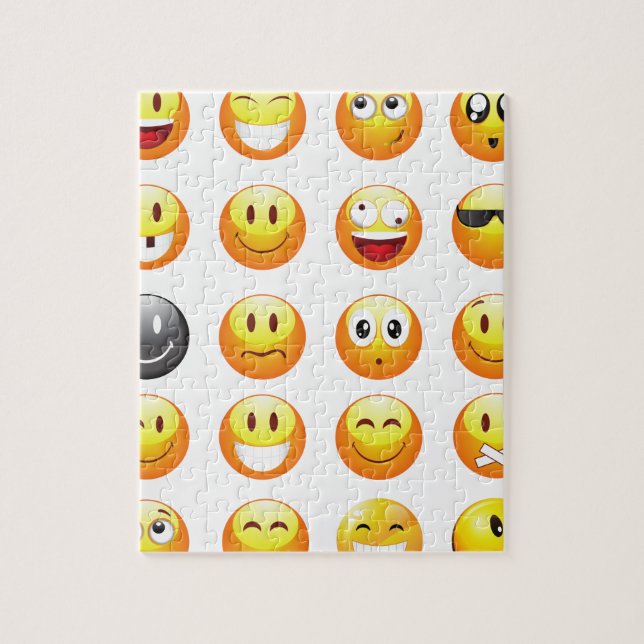 Quebra-cabeça emojis (Vertical)