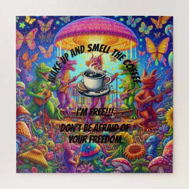 Quebra-cabeça Emperramento na Banda do dragão (Vertical)