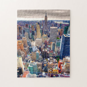 Quebra-cabeça Empire State Building e Midtown Manhattan
