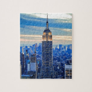 Quebra-cabeça Empire State Building, Manhattan, Nova Iorque