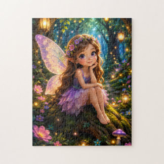 Quebra-cabeça Enchanted Fairy Forest Jigsaw Puzzle