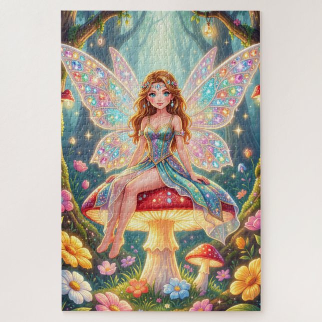Quebra-cabeça Enchanted Fairy Jigsaw Puzzle (Vertical)