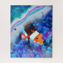 Encontrar Nemo - Abstrato de arte submarina