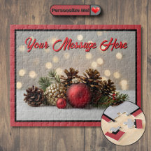 Enfeite de Natal Personalizável