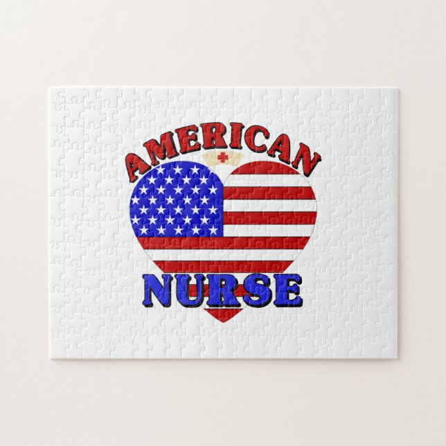 Quebra-cabeça Enfermeira Americana (Horizontal)