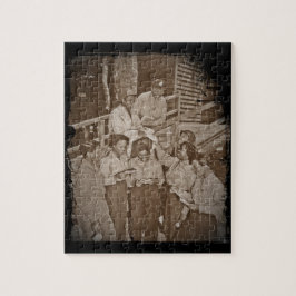 Quebra-cabeça Enfermeiros no Pacífico Sul recebendo e-mail