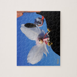 Quebra-cabeça Engel fubby op mijn schouder met uitdagend Monster