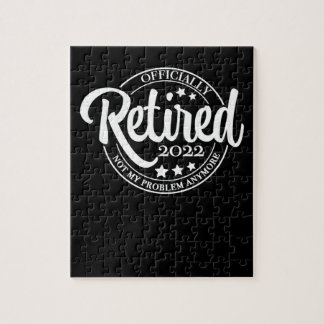 Quebra-cabeça Engraçado Aposentado 2022 Não É Mais Meu Problema