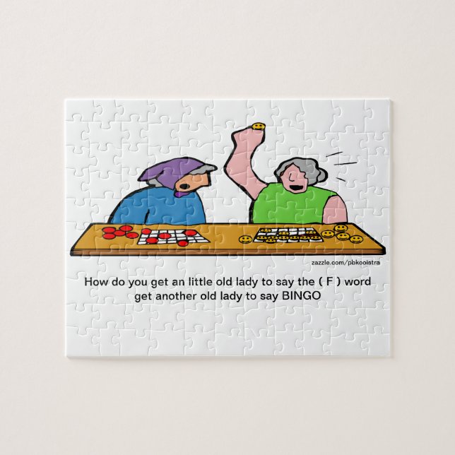 Quebra-cabeça engraçado dos desenhos animados do (Horizontal)