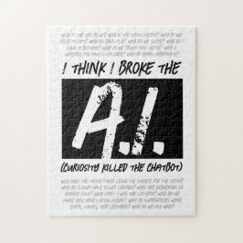 Quebra-cabeça Engraçado Eu Acho Que Quebrei A IA...