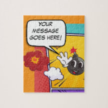 Engraçado livro em quadrinhos de mensagens persona