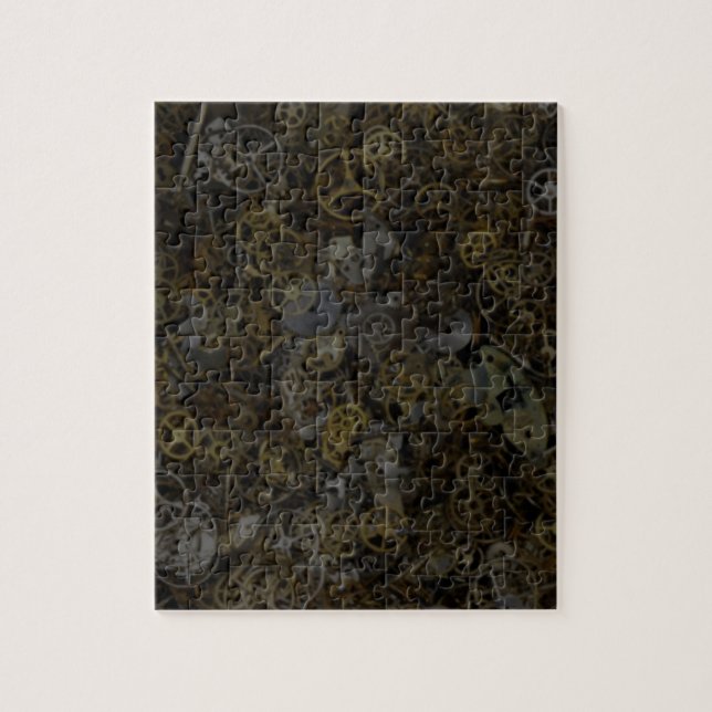 Quebra-cabeça Engrenagens, engrenagens, moldes de vigia, impress (Vertical)