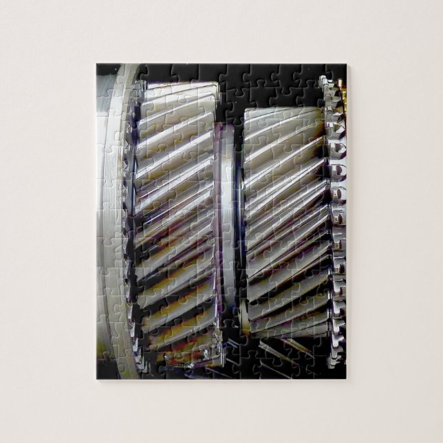 Quebra-cabeça Engrenagens industriais (Vertical)