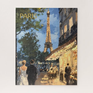 Quebra-cabeça ENIGMA Bela Aquarela de Paris