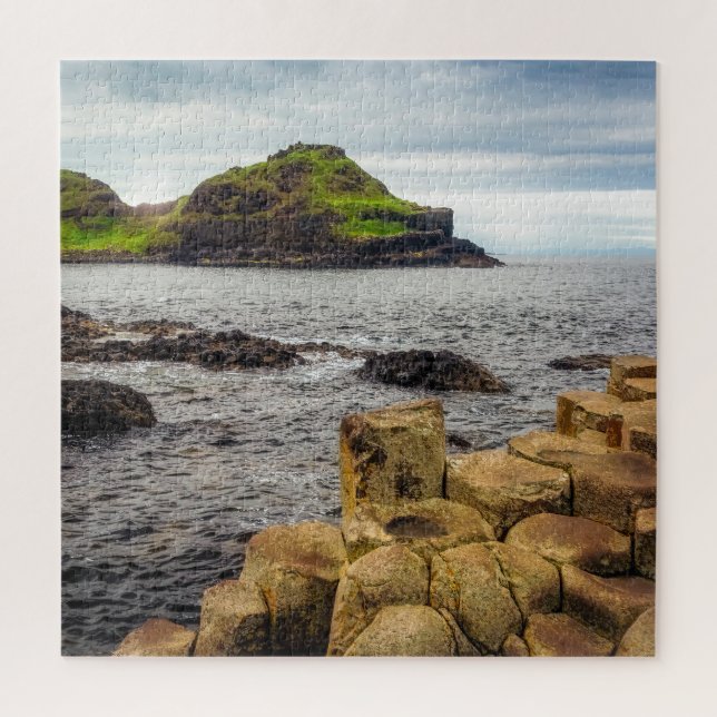 Quebra-cabeça Enigma do Giant’s Causeway | Arte Costeira de Basa (Vertical)