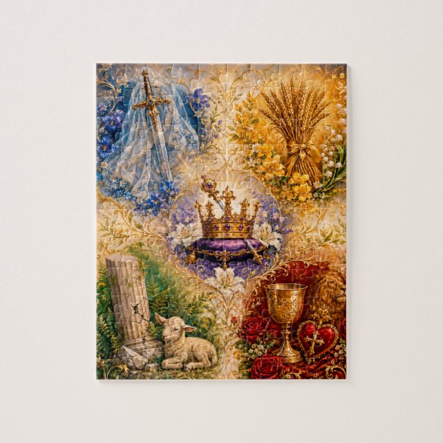 Quebra-cabeça enigma oes (Vertical)
