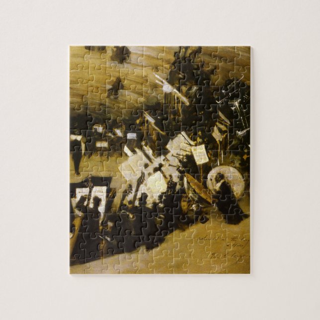 Quebra-cabeça Ensaio da Orquestra Pasdeloup por JS Sargent (Vertical)