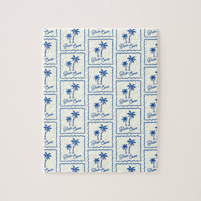 Quebra-cabeça Enseada Azul (Vertical)