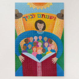 Quebra-cabeça Ensine-os Diligentemente aos seus filhos