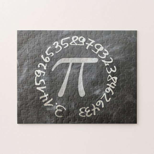 Quebra-cabeça Ensino De Chalkboard Pi Day Pi Day (Horizontal)