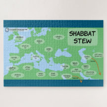Ensopado de Shabbat Puzzle Shabbos
