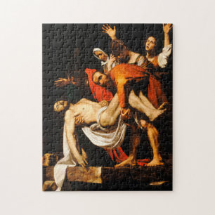 Quebra-cabeça Entombamento do Cristo - Caravaggio