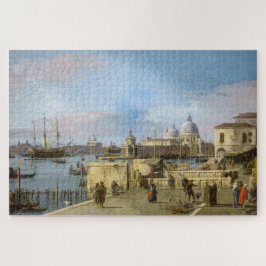 Quebra-cabeça Entrada do Grande Canal de Veneza, Canaletto
