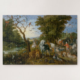 Quebra-cabeça Entrada dos animais na arca de Noah (Brueghel)