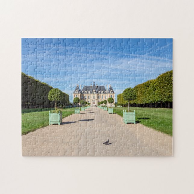 Quebra-cabeça Entrada em Chateau de Sceaux - França (Horizontal)
