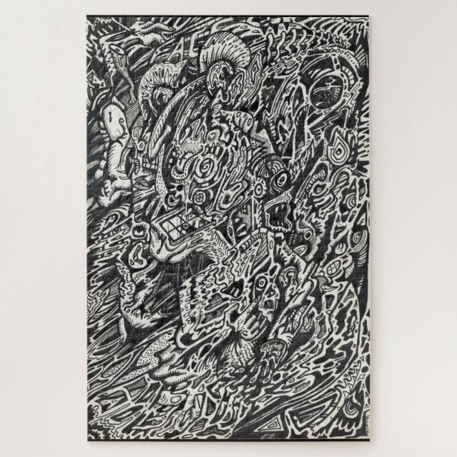 Quebra-cabeça Entre, o Homem do Microponto (Vertical)