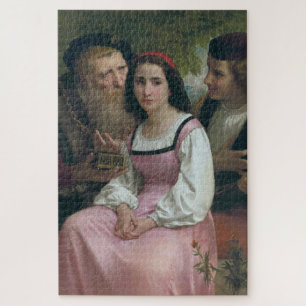 Quebra-cabeça Entre Riches e Amor (por Bouguereau)