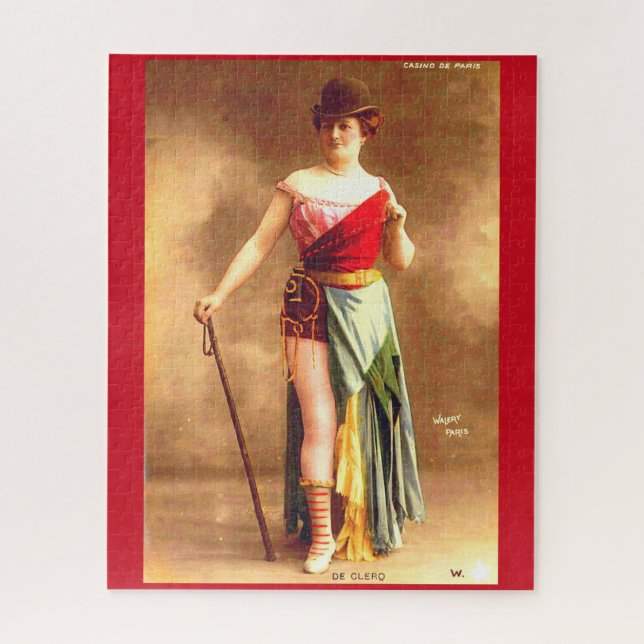 Quebra-cabeça Entretenedor De Clercq de 1890 no Casino de Paris (Vertical)