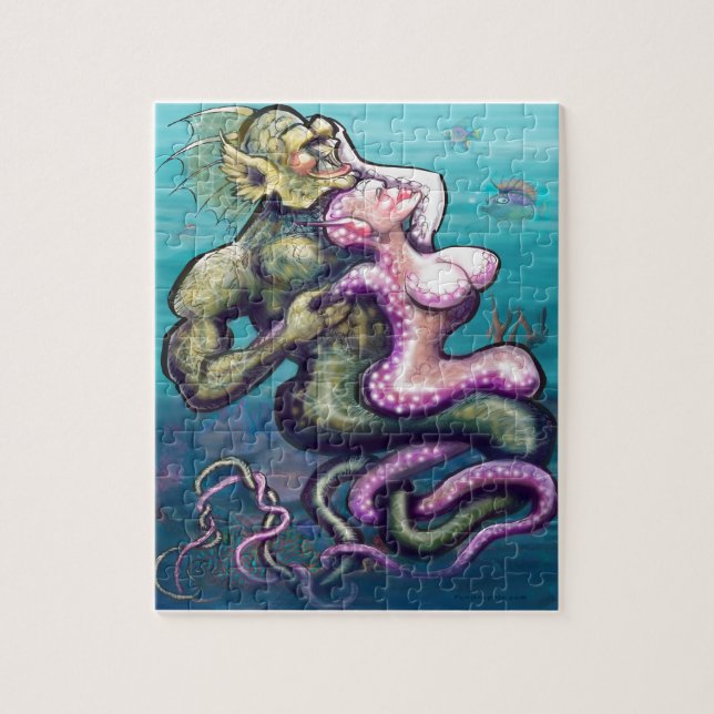 Quebra-cabeça Entwinado (Vertical)