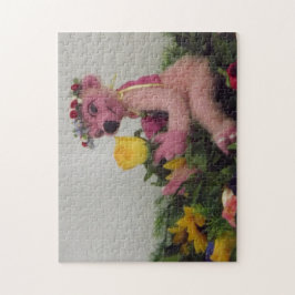 Quebra-cabeça Entzückeder pink Troll von MyTopTeddy