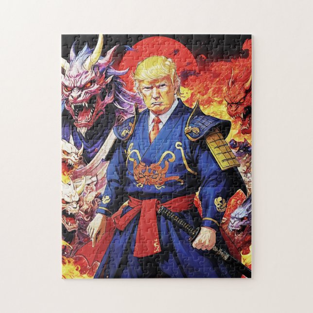 Quebra-cabeça Epic Trump Samurai Anime (Vertical)