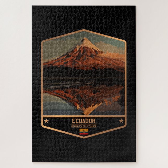 Quebra-cabeça Equador (Vertical)