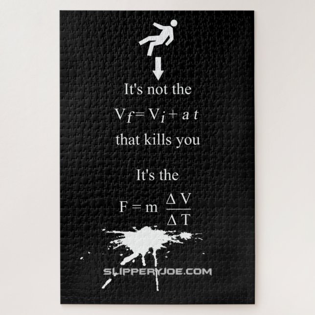 Quebra-cabeça Equador de adesivo de matemática científica de Sli (Vertical)