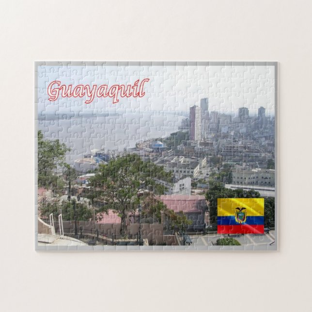 Quebra-cabeça Equador - Guayaquil - (Horizontal)