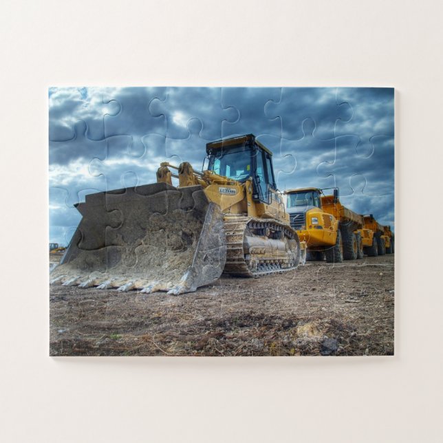 Quebra-cabeça Equipamento Pesado de Mineração de Rocha (Horizontal)