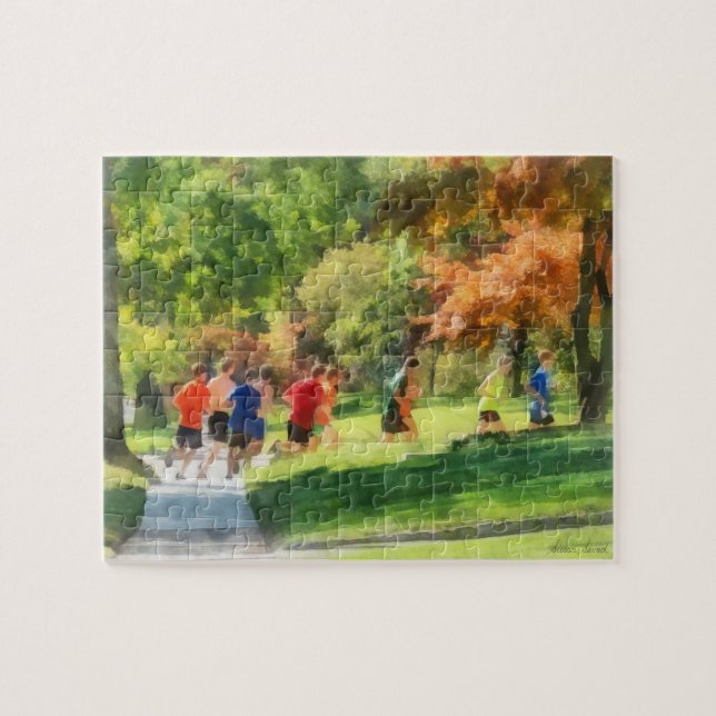 Quebra-cabeça Equipe de rastreamento (Horizontal)