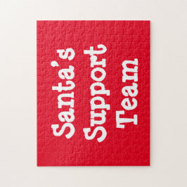 Quebra-cabeça Equipe de suporte dos papais noeis