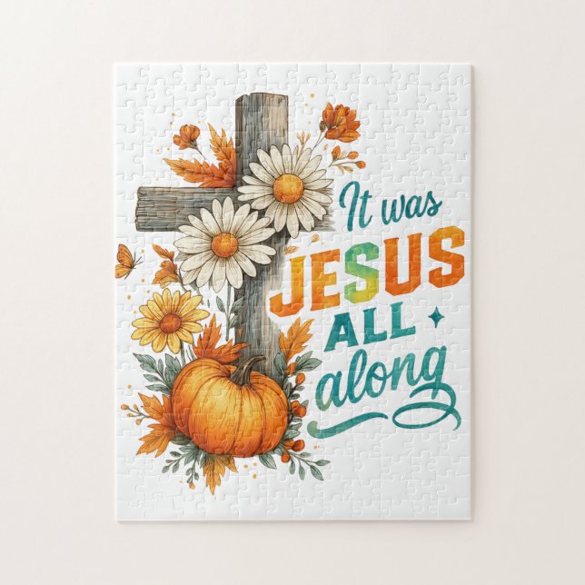 Quebra-cabeça Era Jesus... (Vertical)