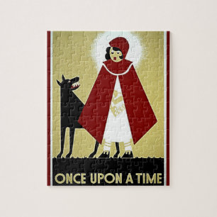 Quebra-cabeça Era uma vez um Poster do tempo, Capuchinho Vermelh