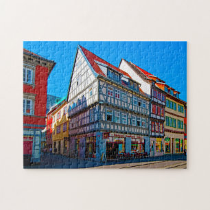 Quebra-cabeça Erfurt Turíngia Alemanha.