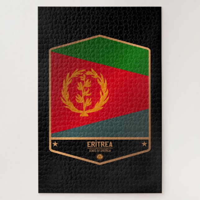 Quebra-cabeça Eritreia (Vertical)